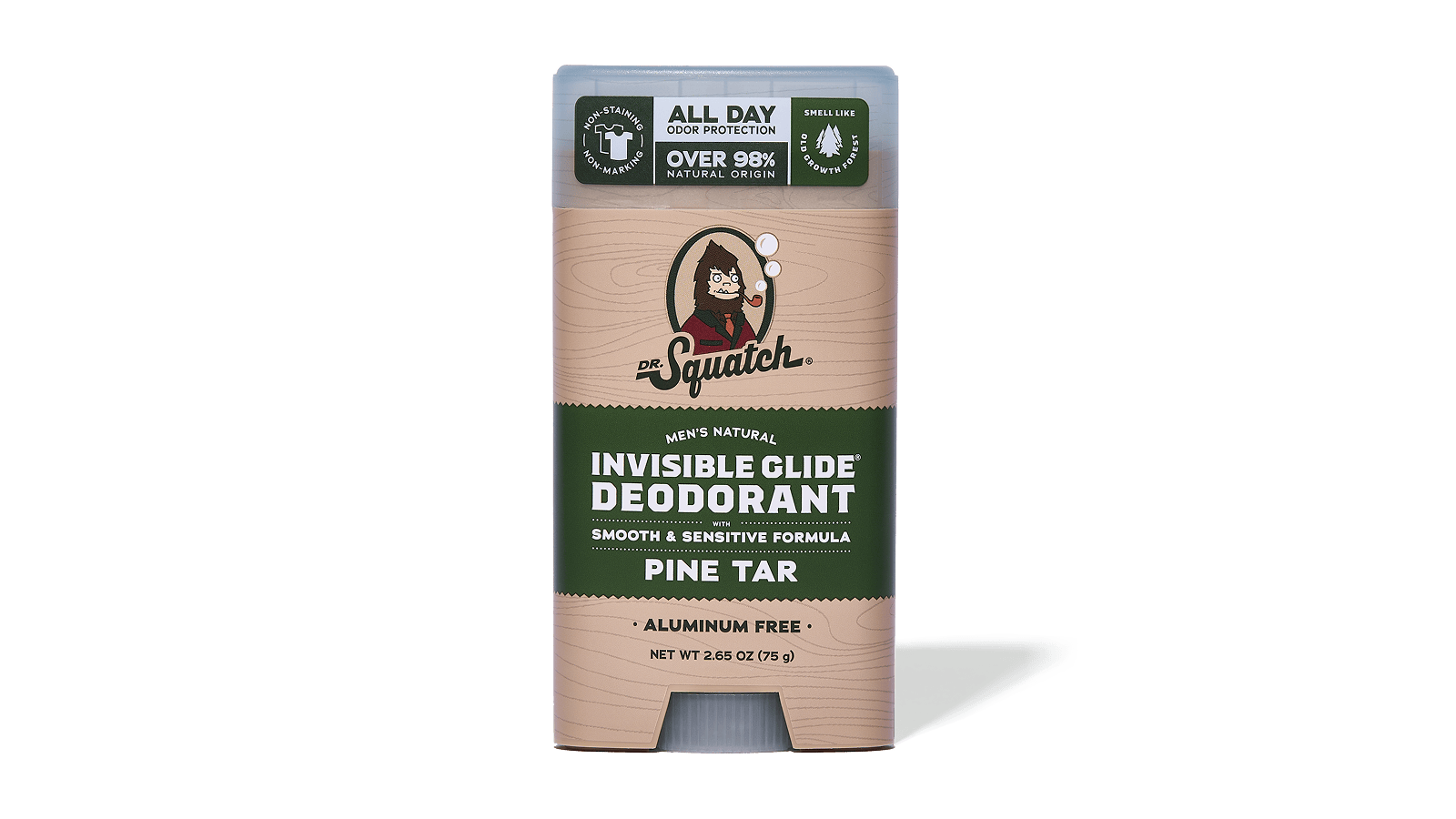Pine Tar Invisible Glide Deodorant - Modern Blend