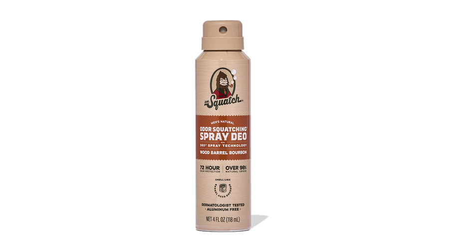 Wood Barrel Bourbon Spray Deodorant - Soft Glow