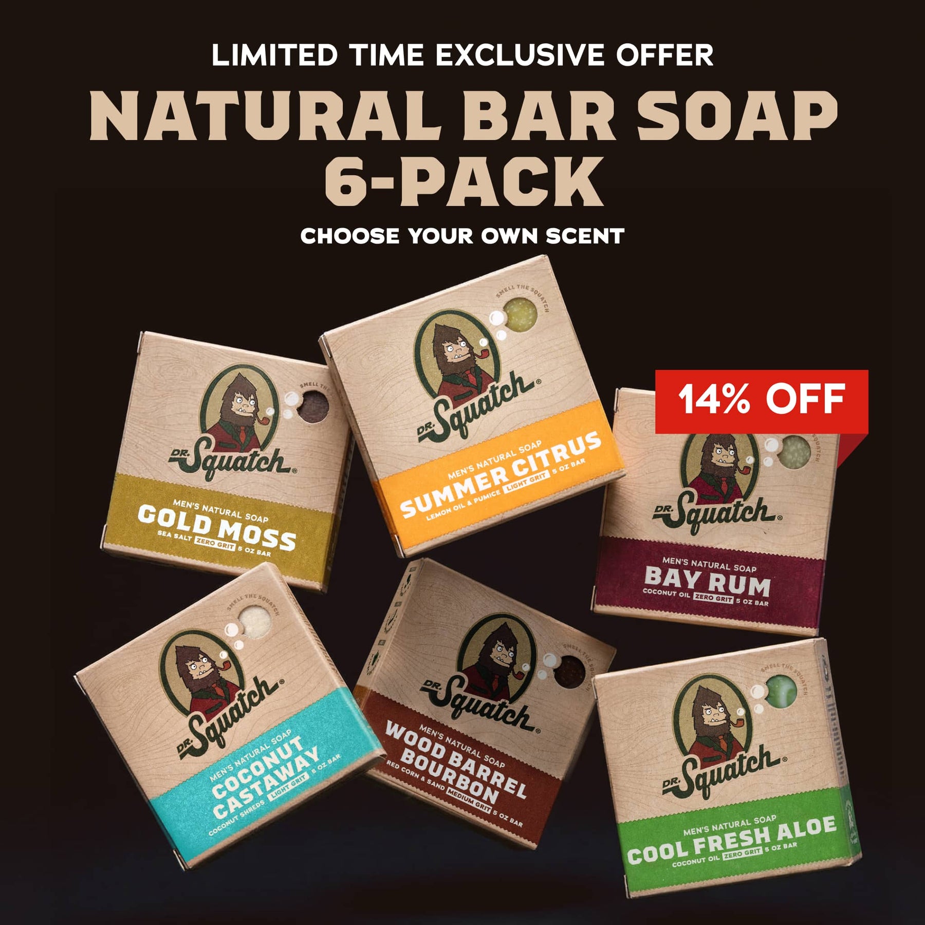 Bar Soap 6-Pack - Gift Ready