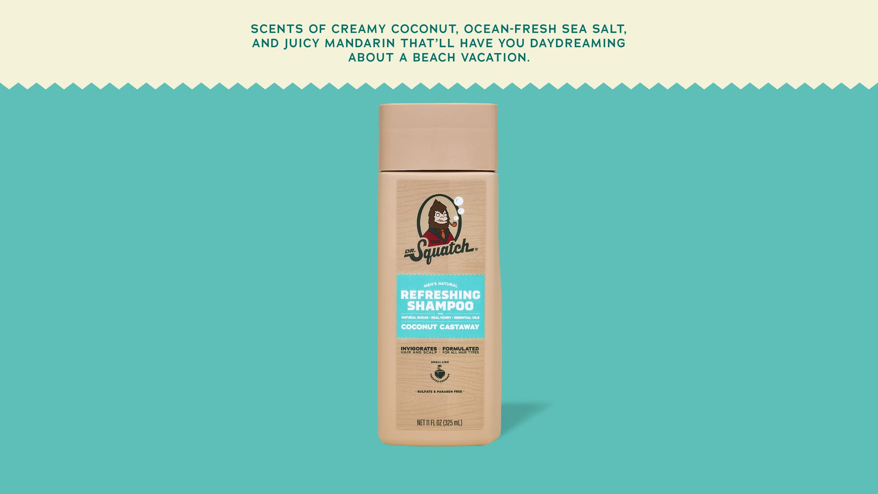 Coconut Castaway Shampoo - Warm Blend