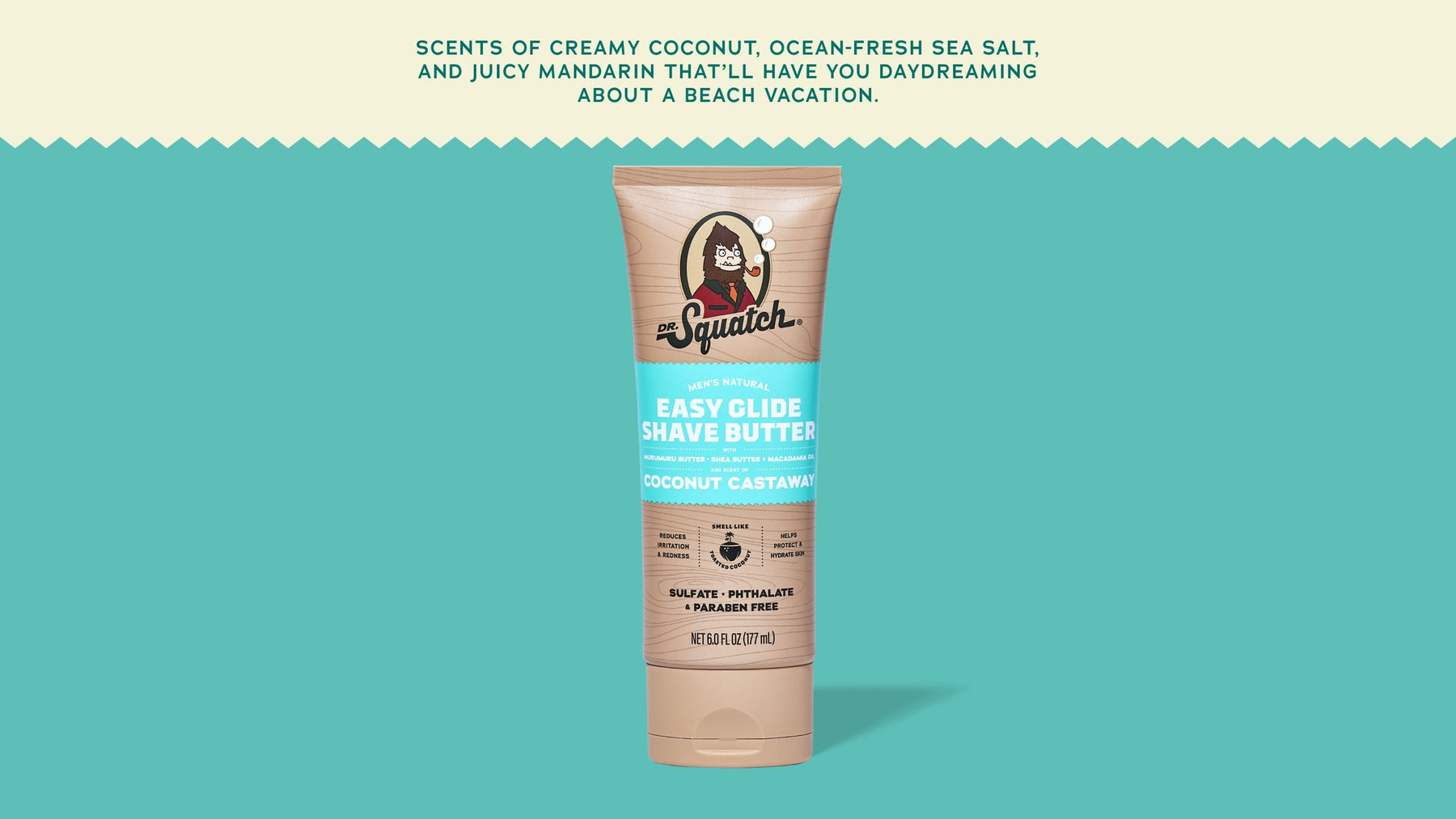 Easy Glide Shave Butter Coconut Castaway - Daily Edge
