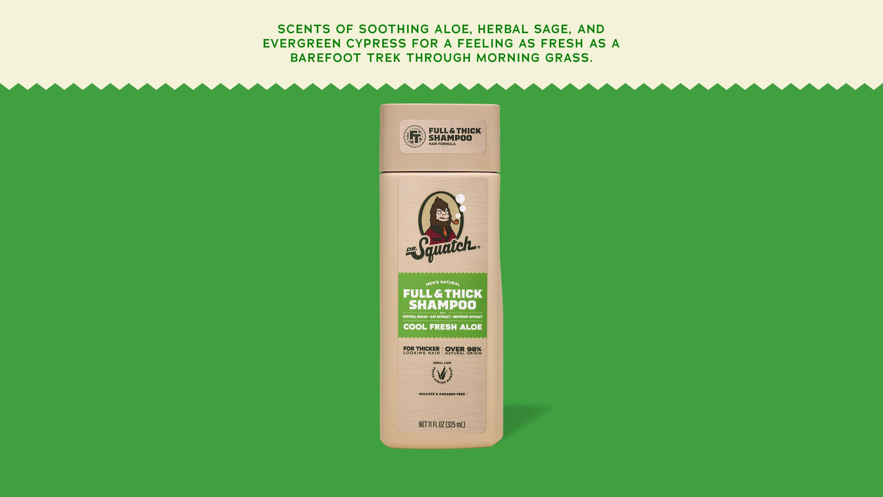 Cool Fresh Aloe Full & Thick Shampoo - Classic Notes