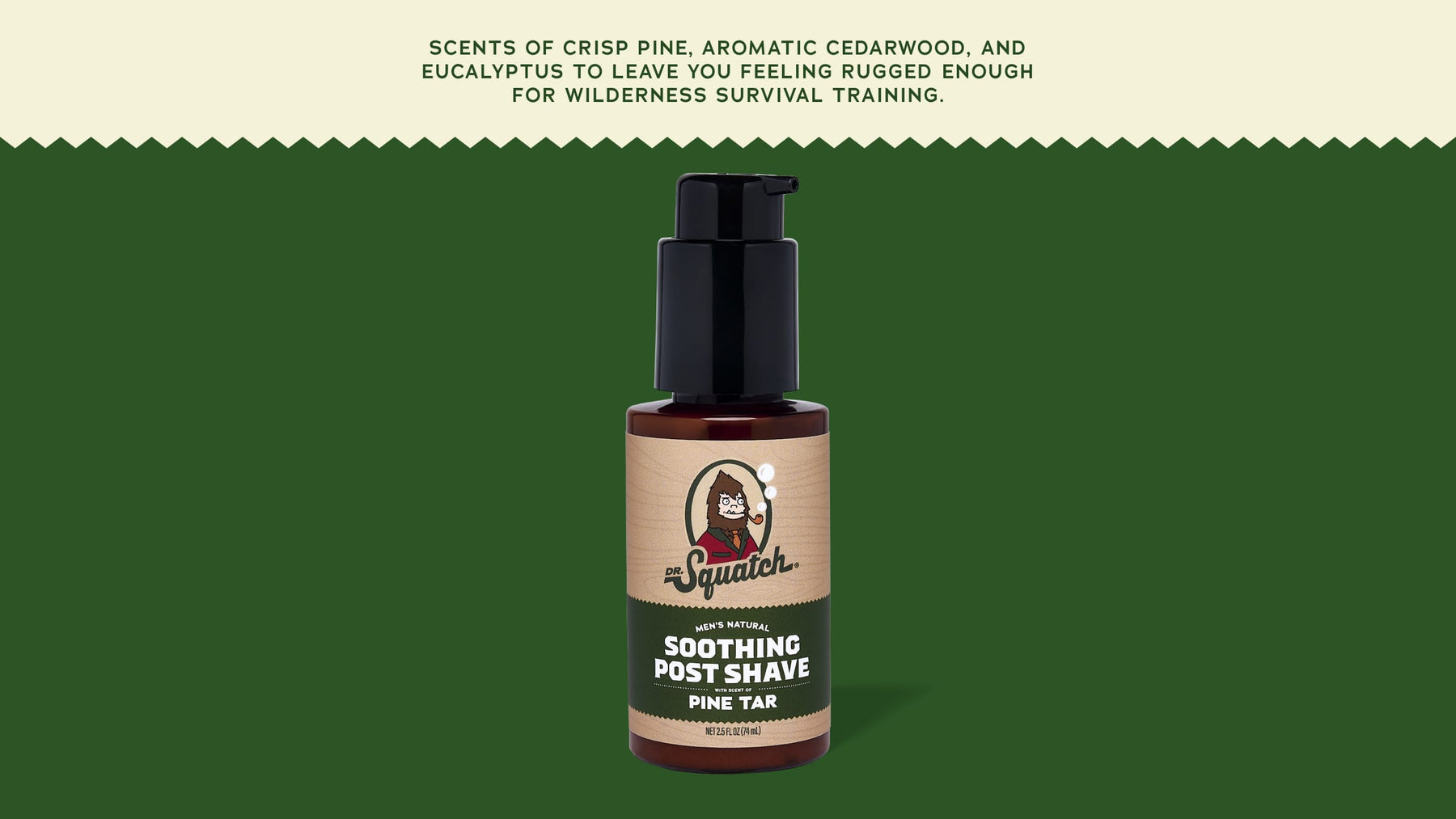 Soothing Post Shave Pine Tar - Modern Blend