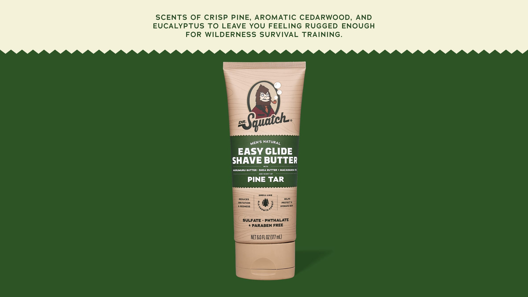 Easy Glide Shave Butter Pine Tar - Easy Set