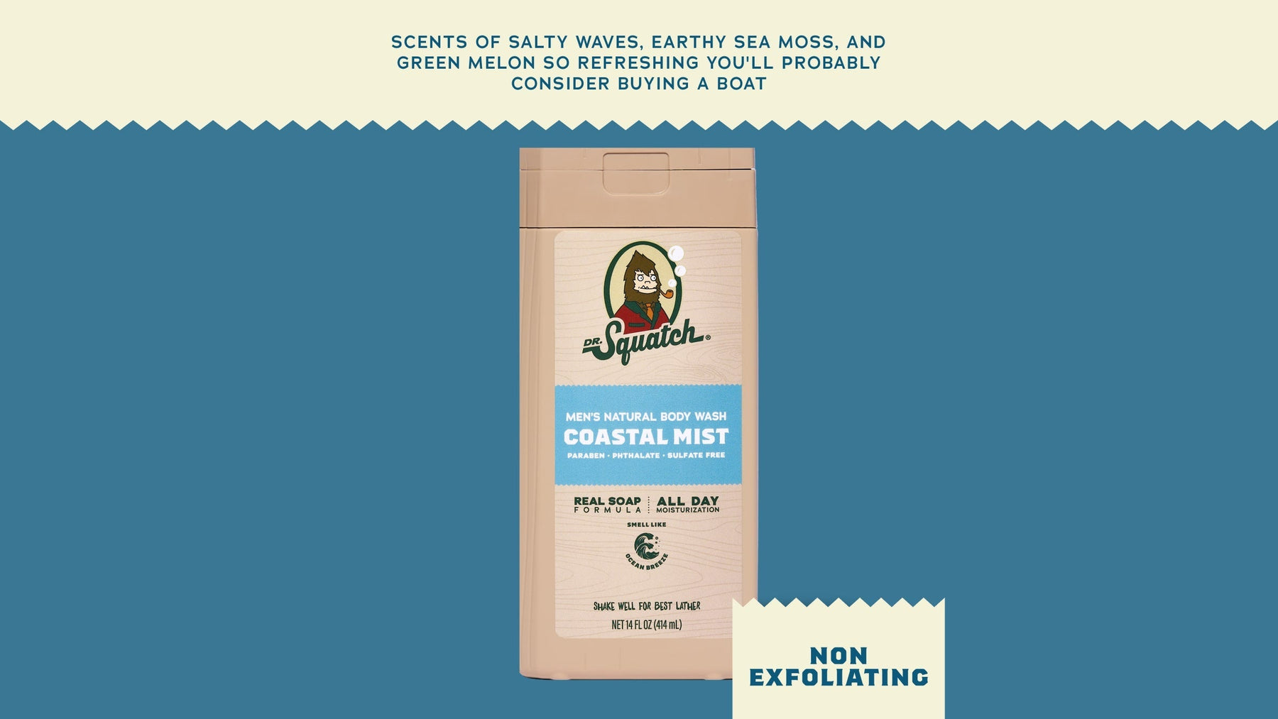 14 oz Coastal Mist Body Wash - Fresh Notes