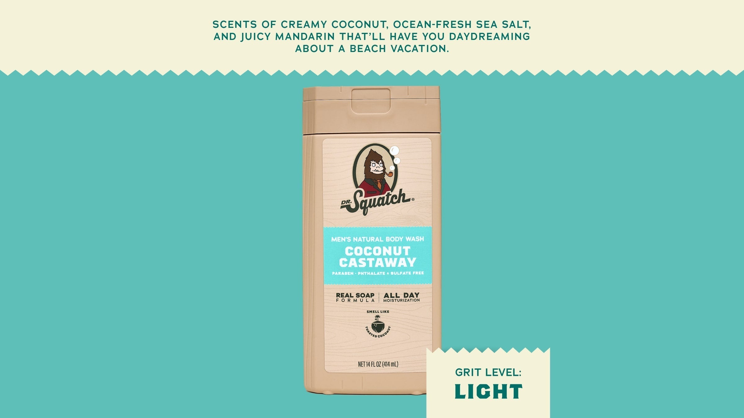 14 oz Coconut Castaway Body Wash - Modern Blend