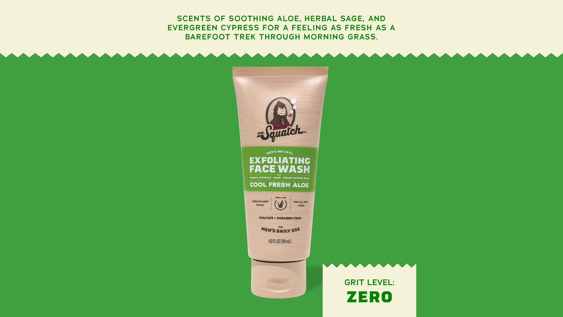 Cool Fresh Aloe Exfoliating Face Wash - Classic Pick