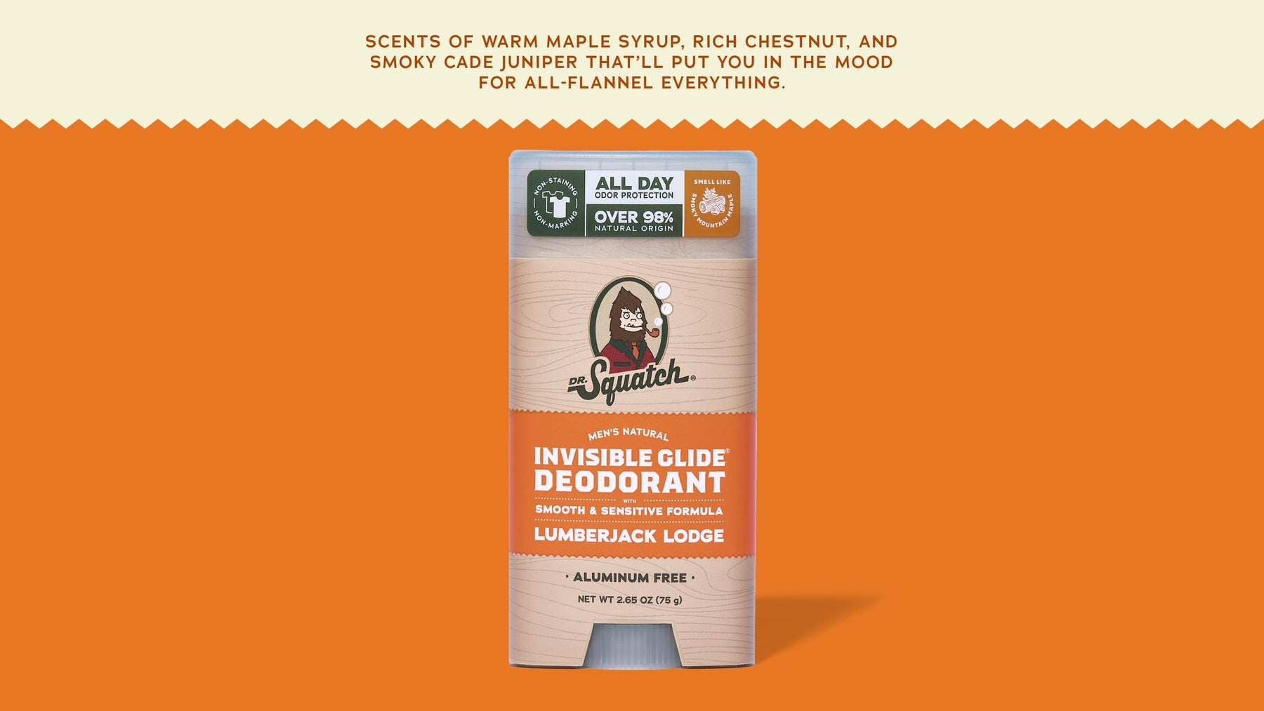 Lumberjack Lodge Invisible Glide Deodorant - Warm Blend
