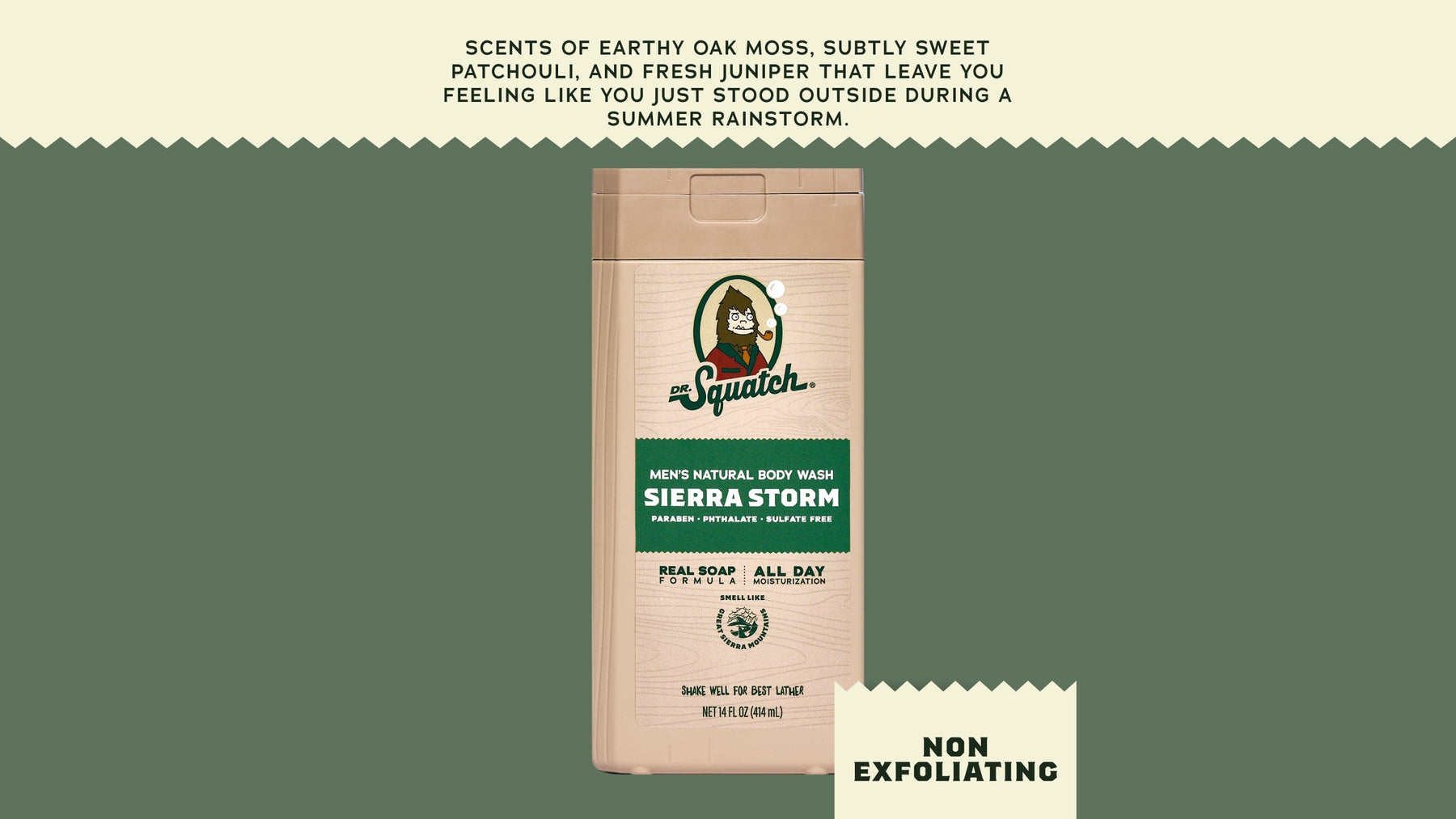 14 oz Sierra Storm Body Wash - Daily Fresh