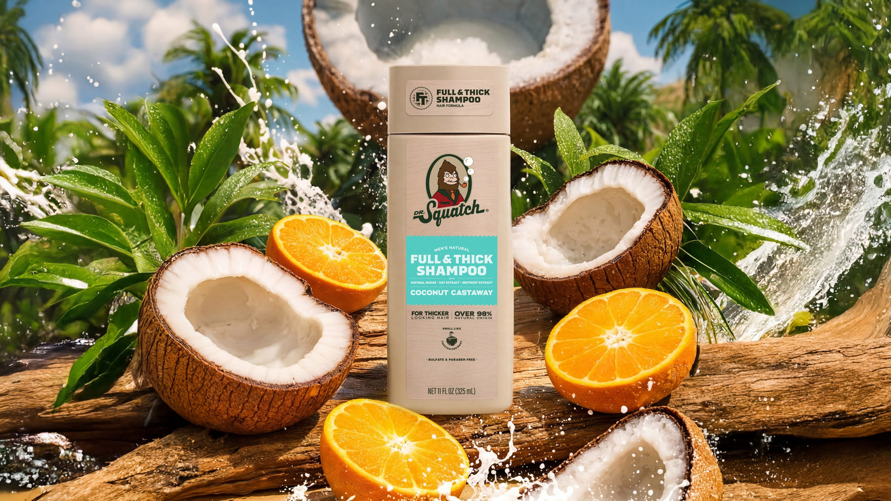 Coconut Castaway Full & Thick Shampoo - Easy Spritz