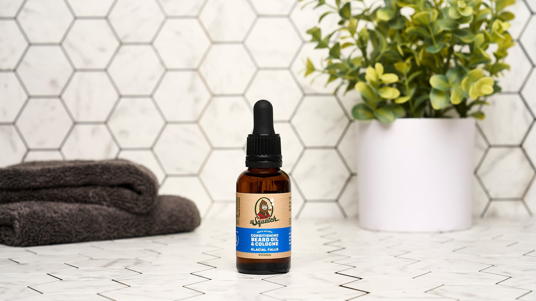 Conditioning Beard Oil & Cologne Glacial Falls - Clean Comfort