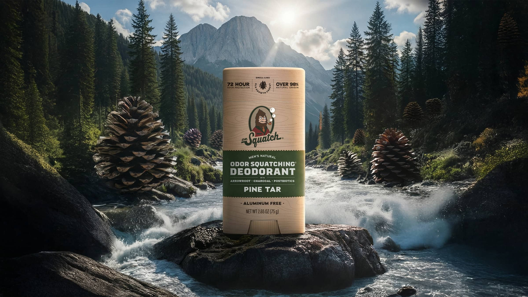 Pine Tar Deodorant - Simple Touch