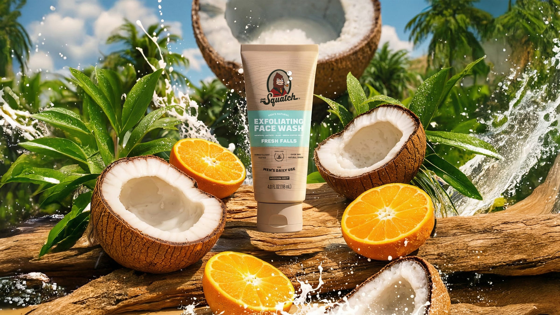 Coconut Castaway Refreshing Face Wash - Calm Care