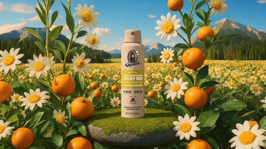 Mountain Meadow Spray Deodorant - Classic Notes
