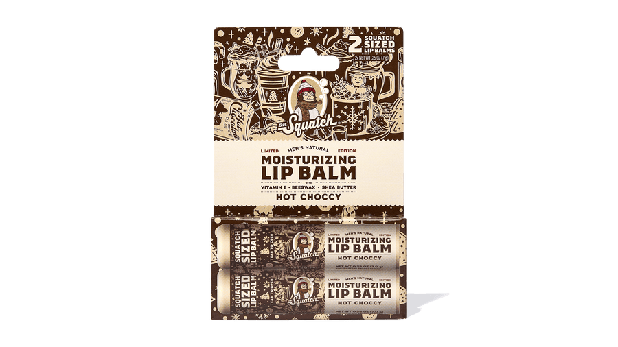 Hot Choccy Lip Balm 2-Pack - Classic Pick