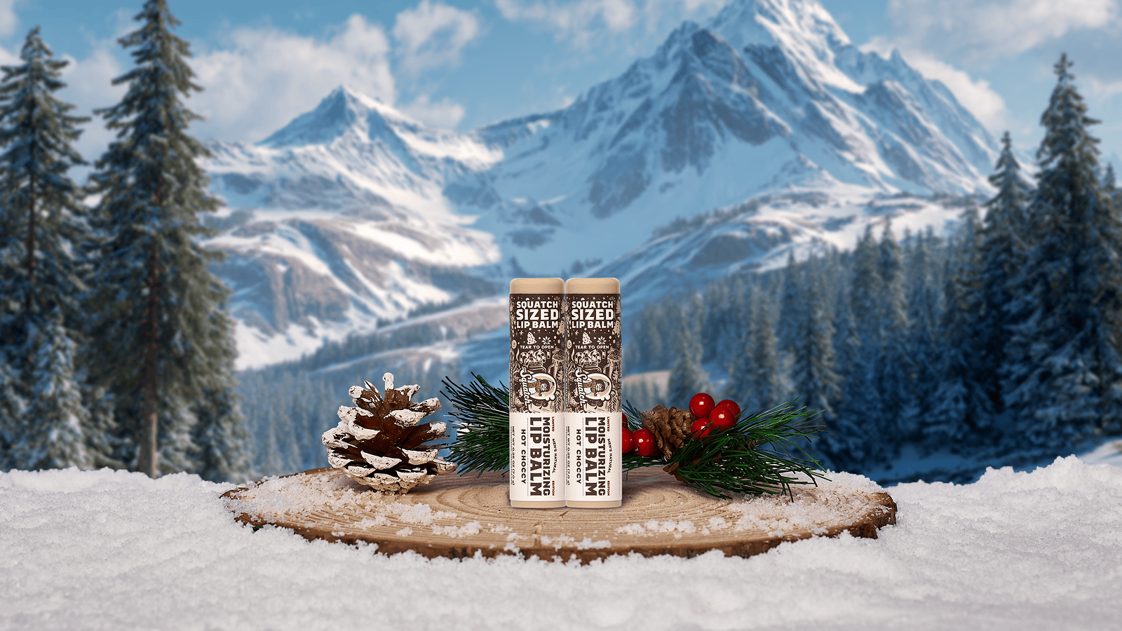 Hot Choccy Lip Balm 2-Pack - Classic Pick