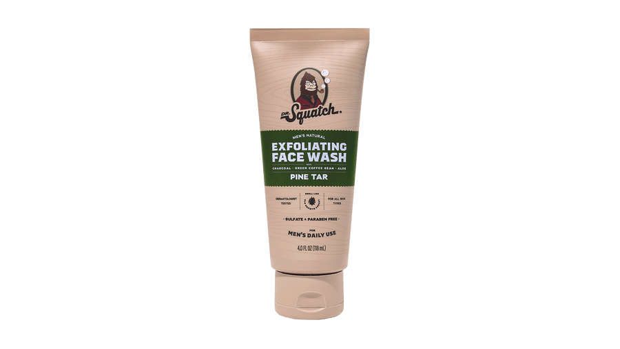Pine Tar Exfoliating Face Wash - Easy Spritz