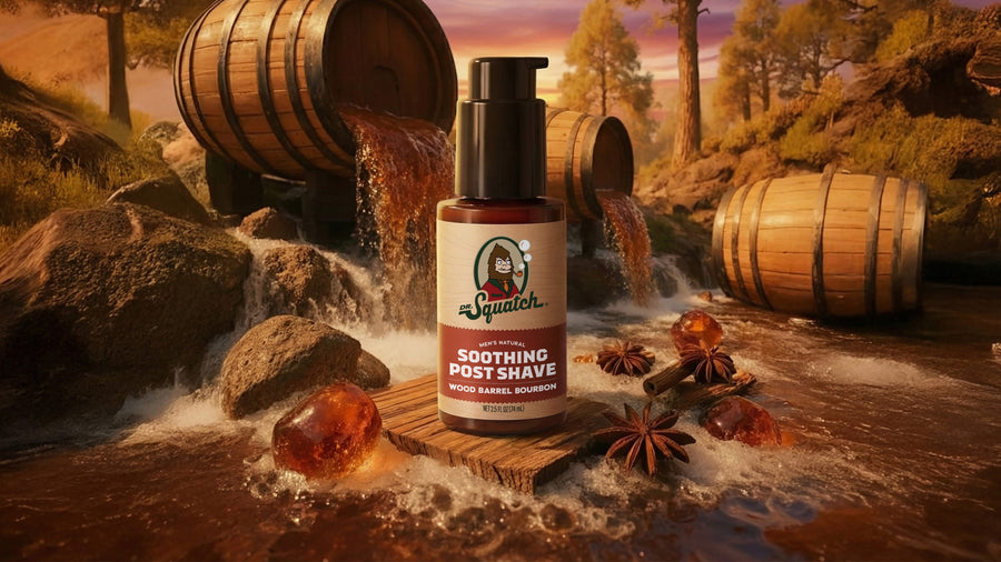 Soothing Post Shave Wood Barrel Bourbon - Smooth Shave