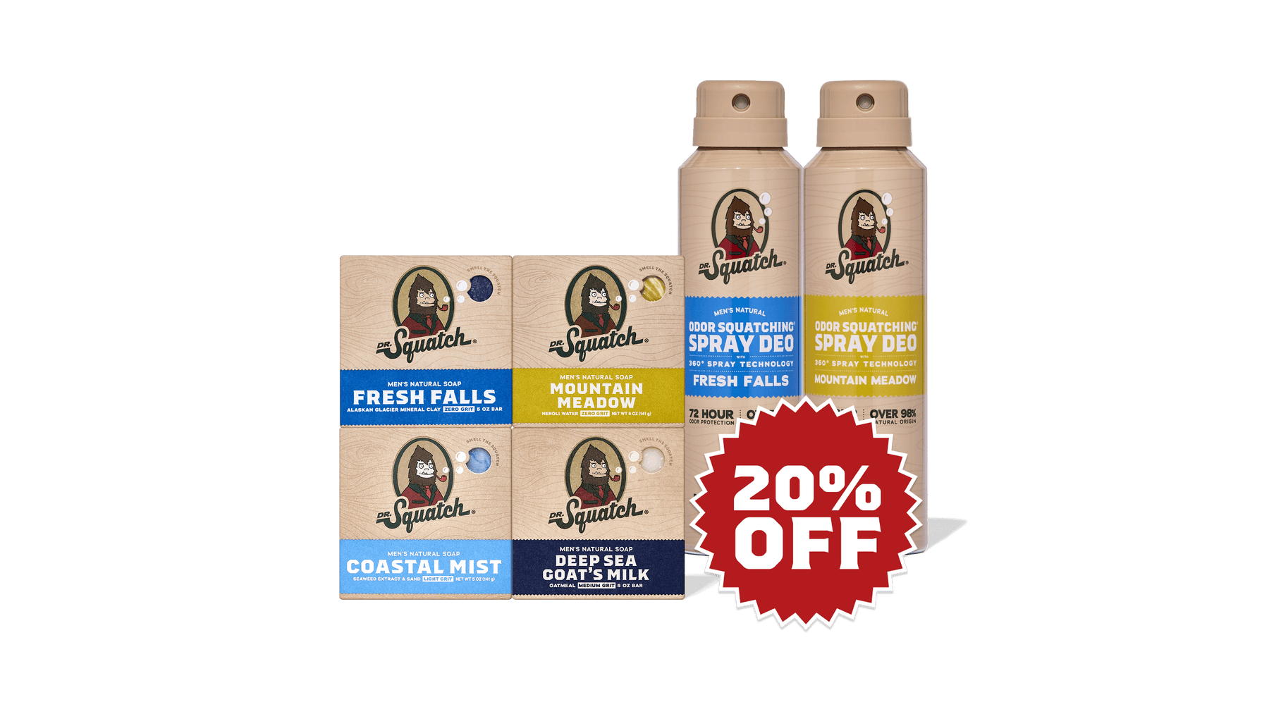 360° Spray Set - Fresh Pair