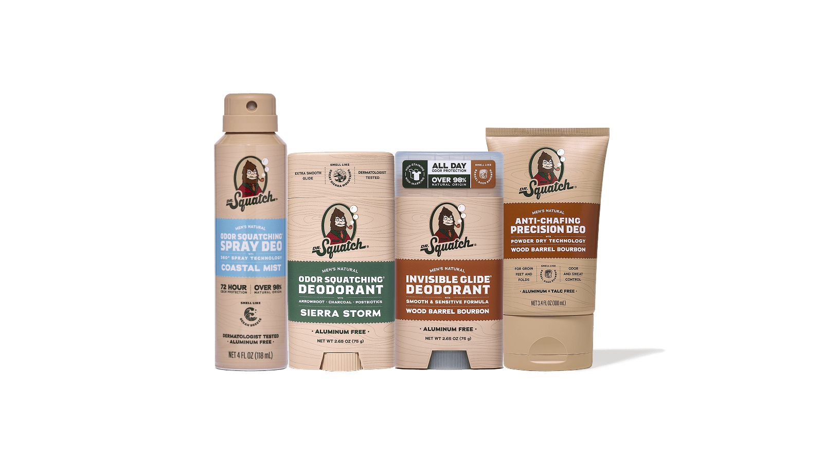 Deodorant Discovery Set - Essential Set