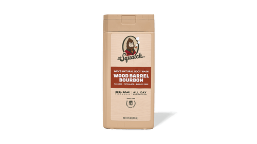 14 oz Wood Barrel Bourbon Body Wash - Soft Glow